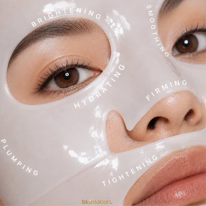 Collagen mask benefits: brightening, smoothing, hydrating, firming, plumping, tightening