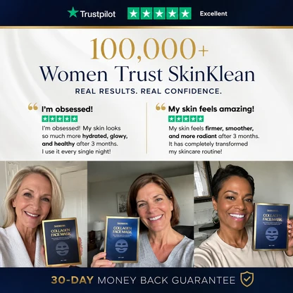 100,000+ women trust SkinKlean — real results, real confidence